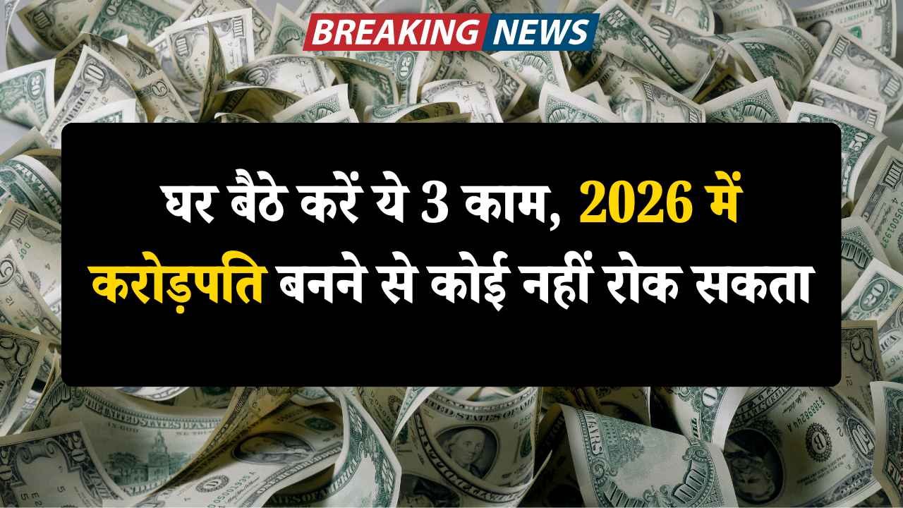 घर बैठे करें ये 3 काम