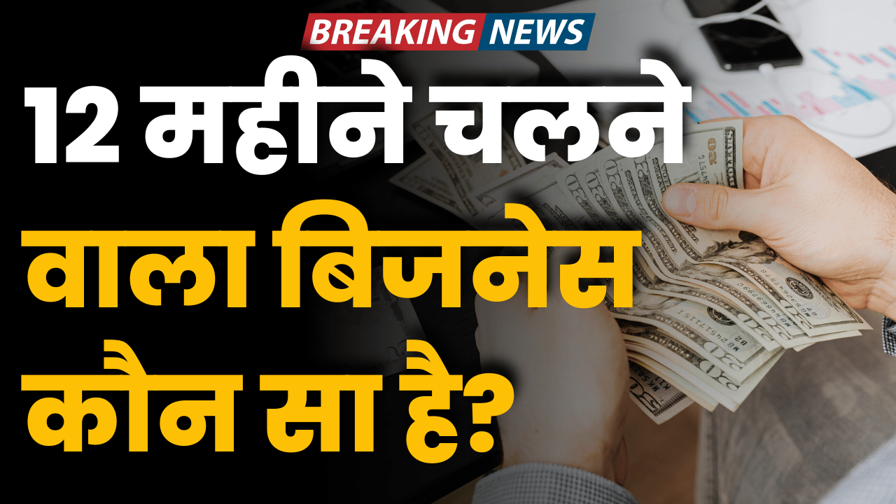 12 महीने चलने वाला बिजनेस कौन सा है